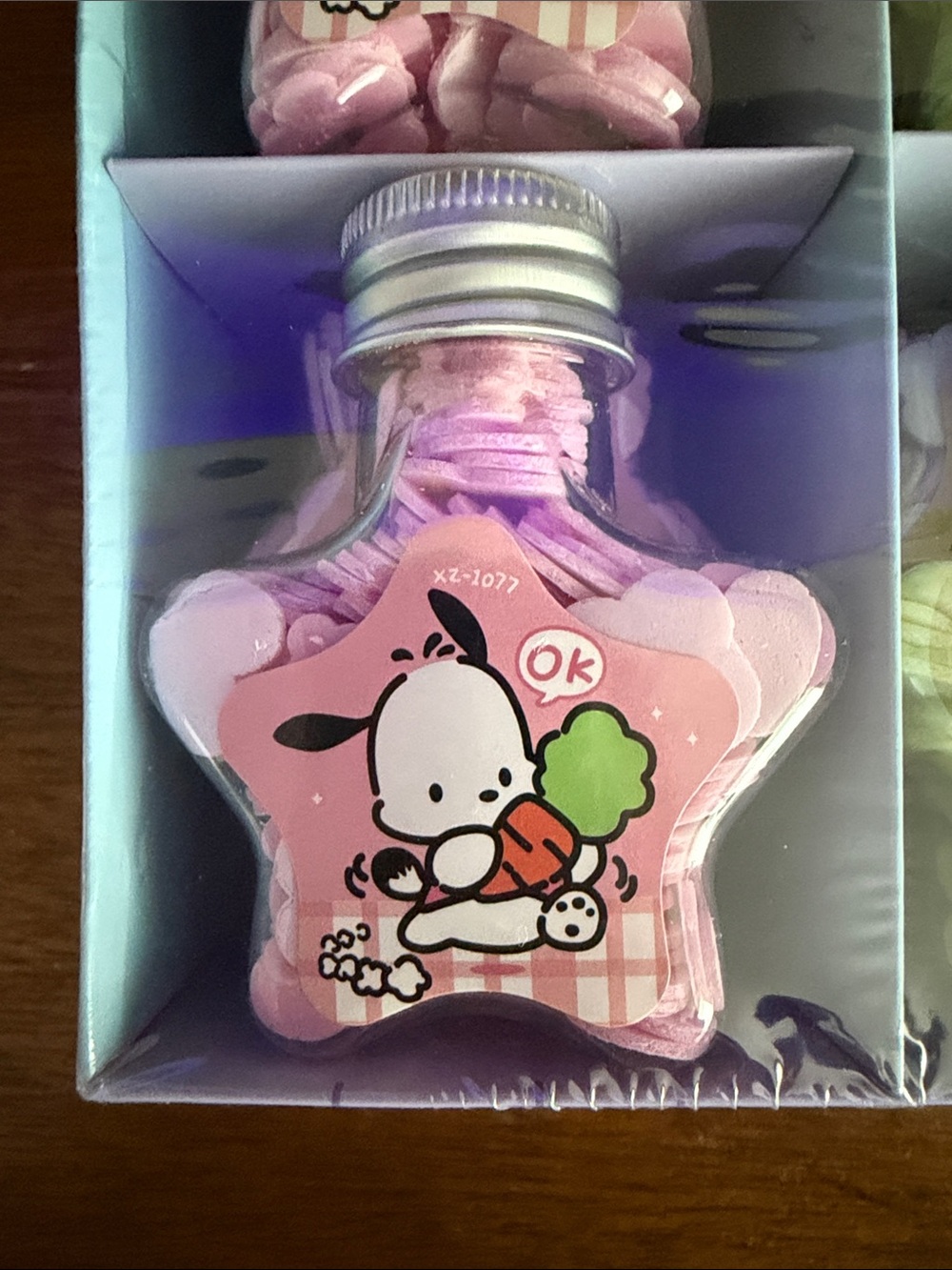 Pink Star-Shaped Bath Soak Confetti by